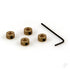 8 SWG Wheel Collets (4mm) (4 pcs)