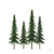 Econo Spruce, 1in to 2in, Z-Scale, (55 per pack)