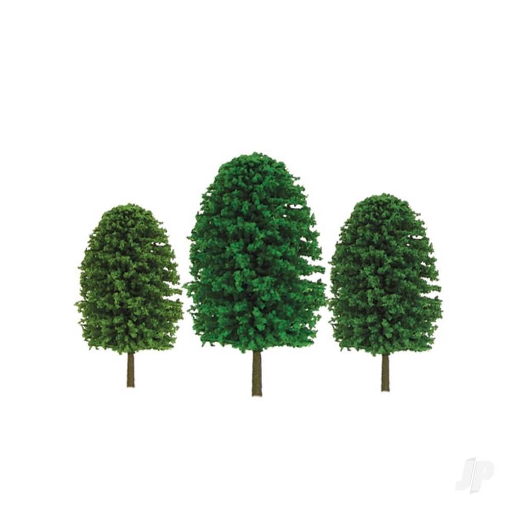 Scenic Tree, 5in to 7in, O-Scale, (12 per pack)