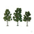 Scenic Sycamore, 2.5in to 3.5in, N-Scale, (8 per pack)