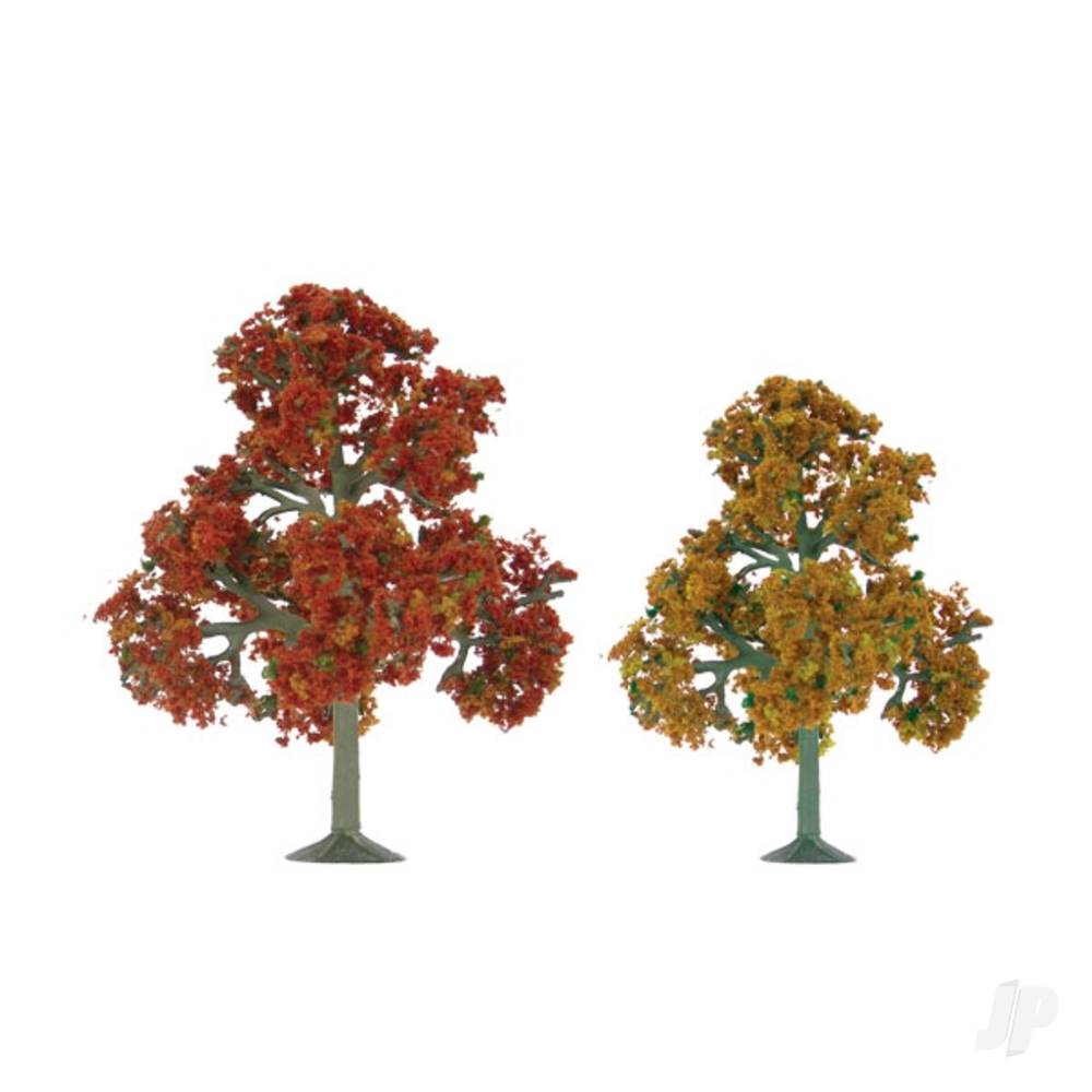 Scenic Fall Deciduous, 5.5in to 6in, O-Scale, (2 per pack)