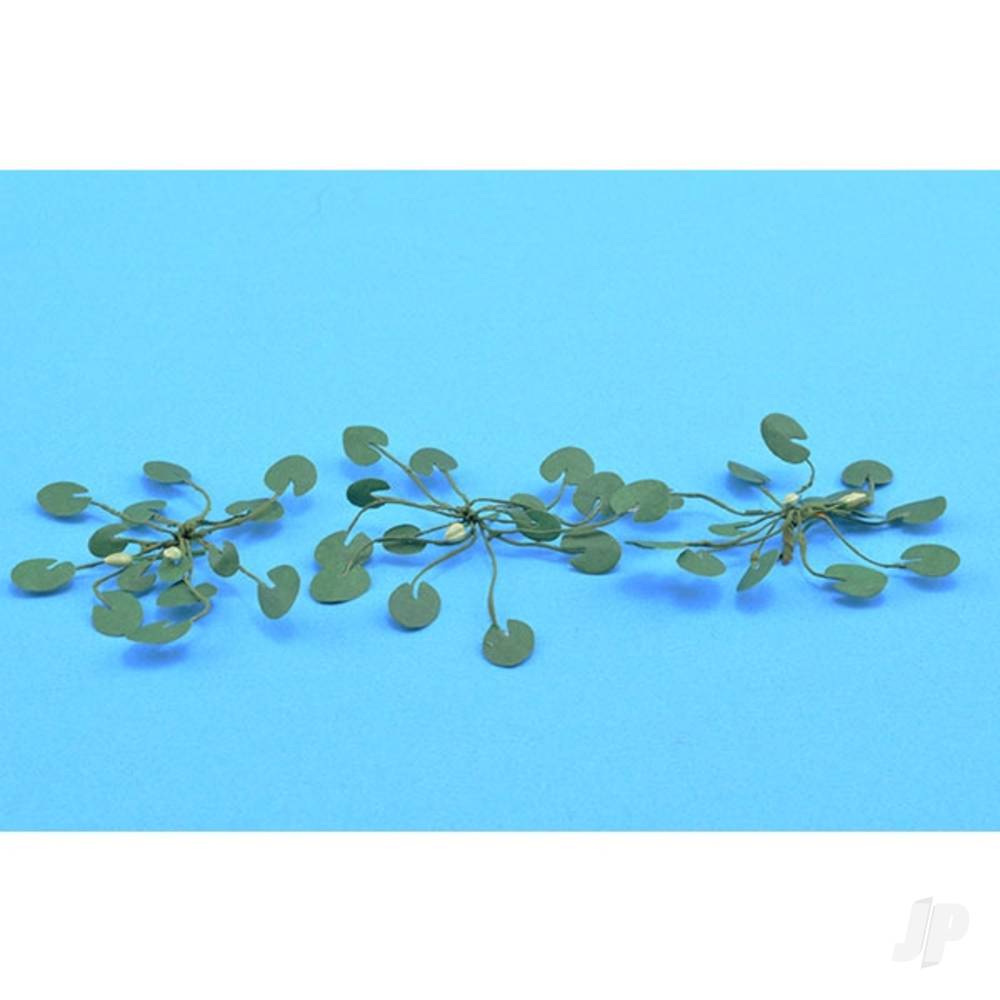 Lily Pads, 3/4in Tall, HO-Scale, (12 per pack)