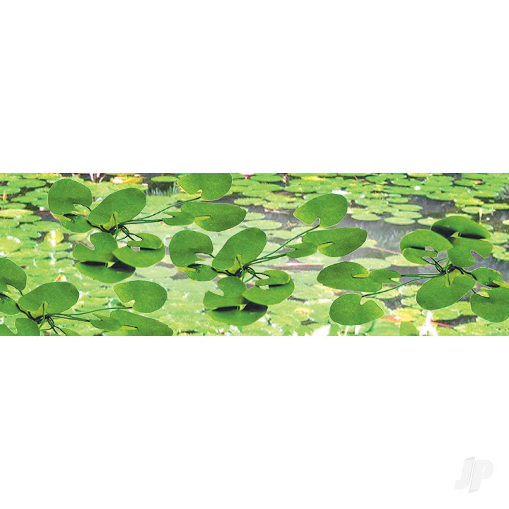 Lily Pads, 3/4in Tall, HO-Scale, (12 per pack)