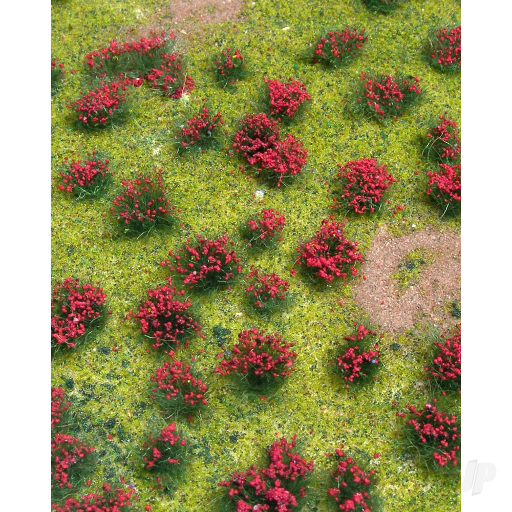 Flowering Meadow Red, 5x7in, Sheet