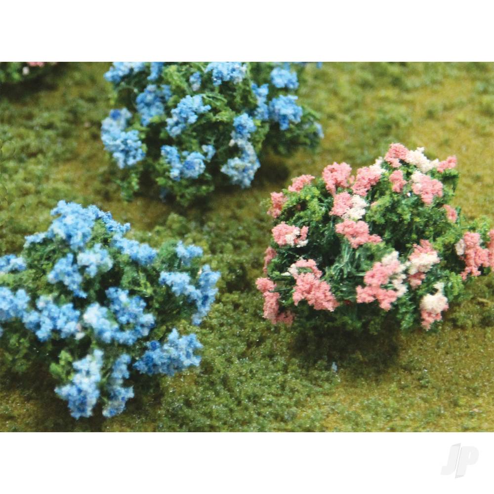 Hydrangea, HO-Scale, (12 per pack)