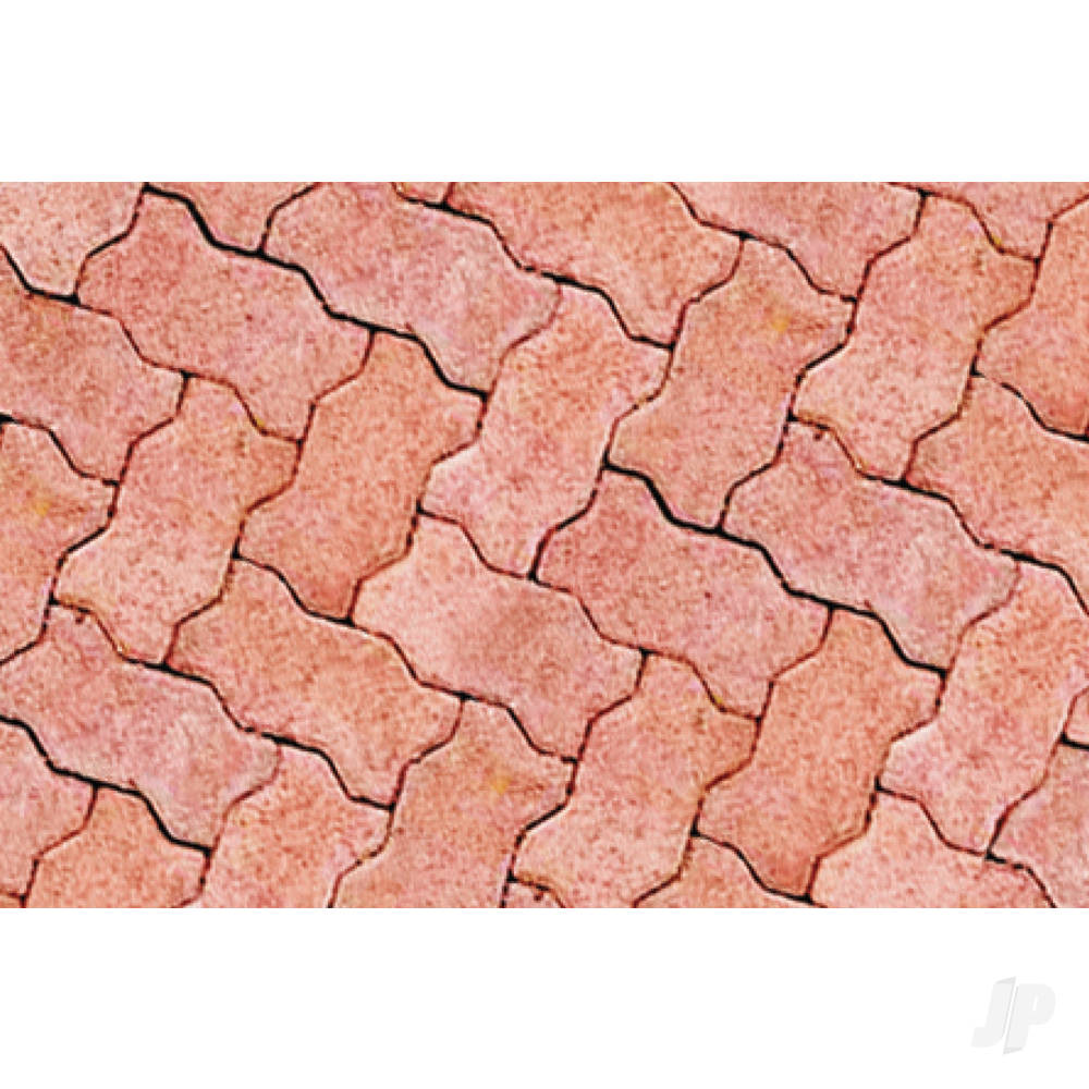 Interlocking Paving, 1:48, O-Scale, (2 per pack)