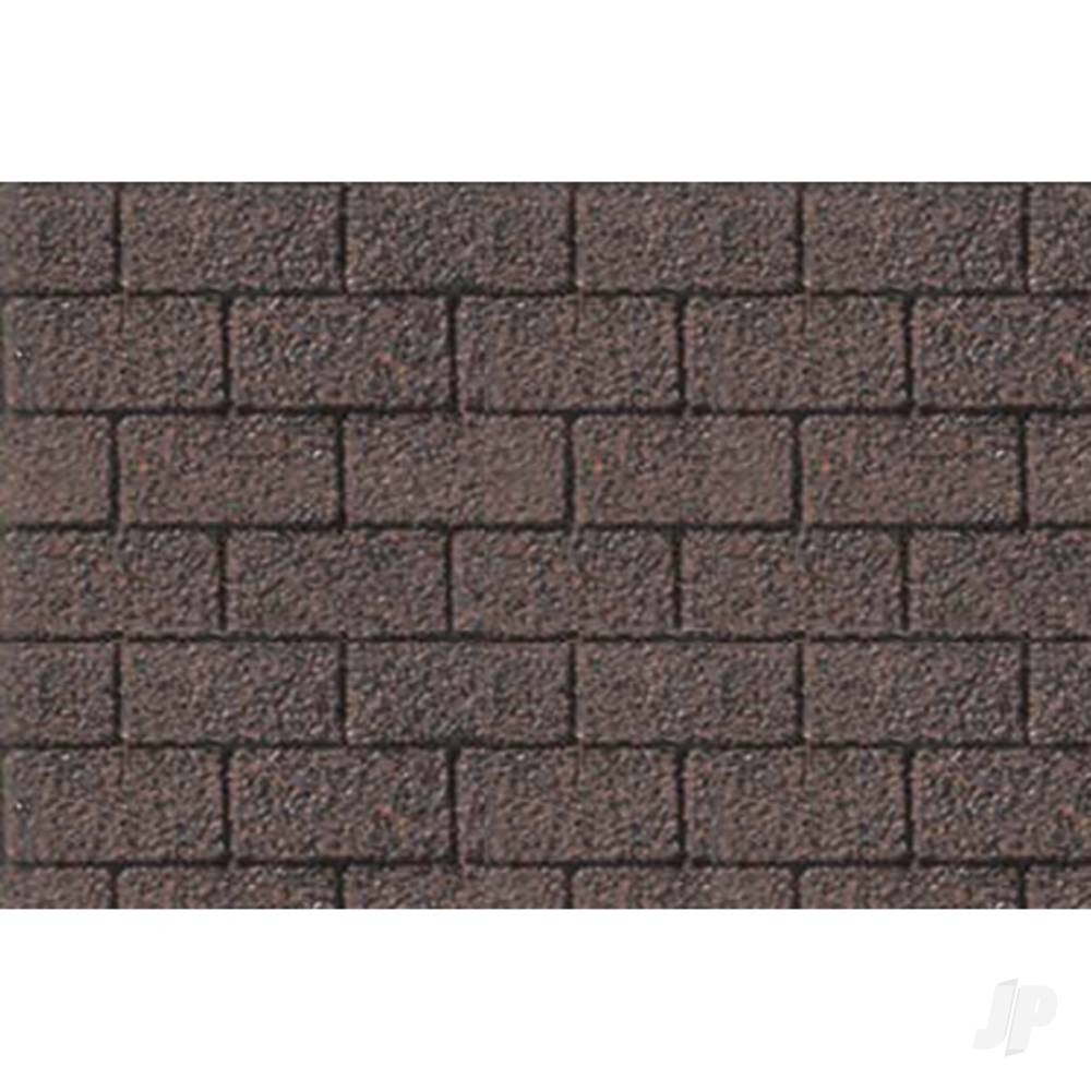 Asphalt Shingle, 1:100, HO-Scale, (2 per pack)