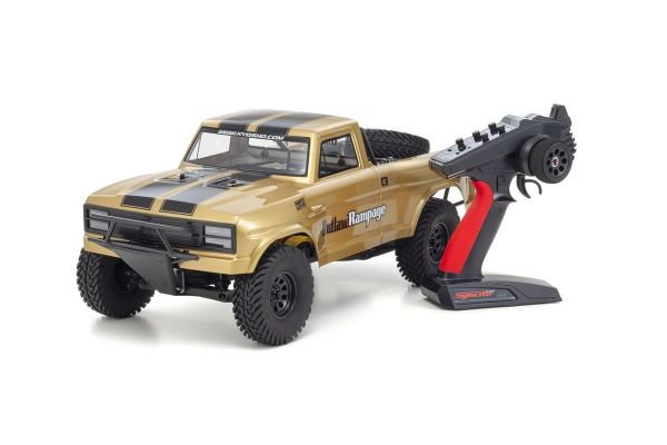 Kyosho Outlaw Rampage Pro 1:10 RC EP Readyset - T2 Gold