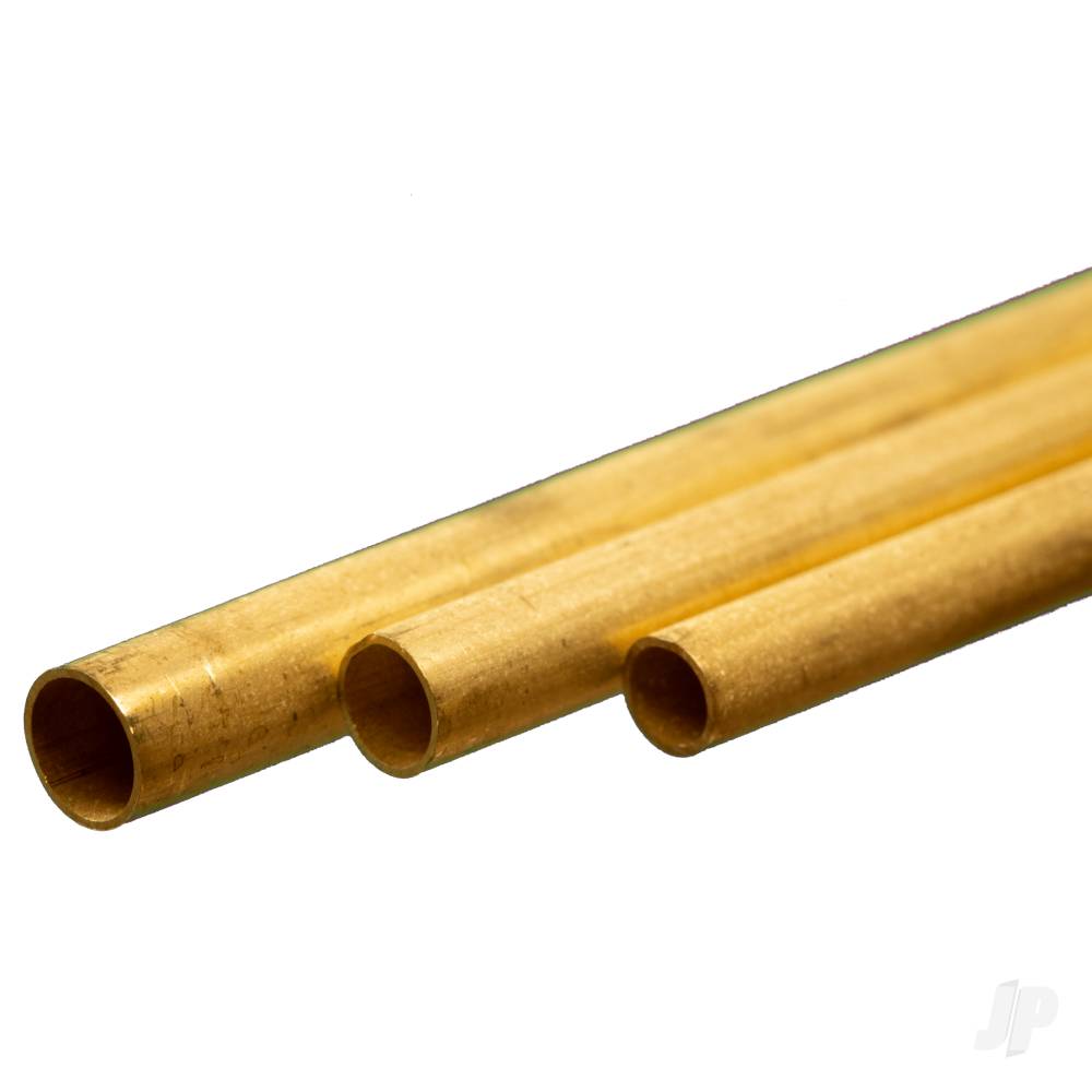 3/16, 7/32, 1/4 Soft Bendable Brass Tube (12in long) (3 pcs)