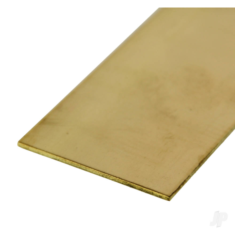 1in Brass Strip, .032in Thick (36in long)