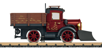 Christmas Rail Truck