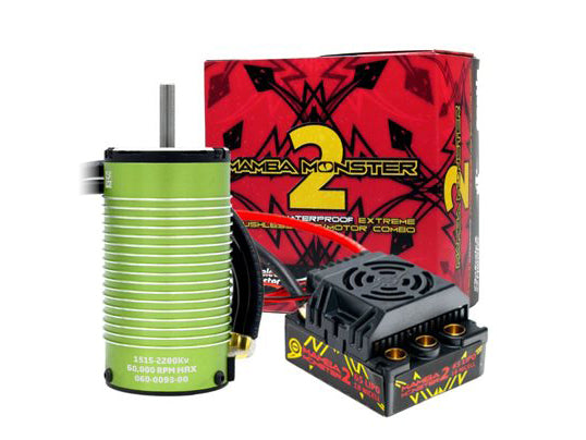 MAMBA MONSTER 2 1:8TH 25V EXTREME CAR ESC WATERPROOF W/2200k