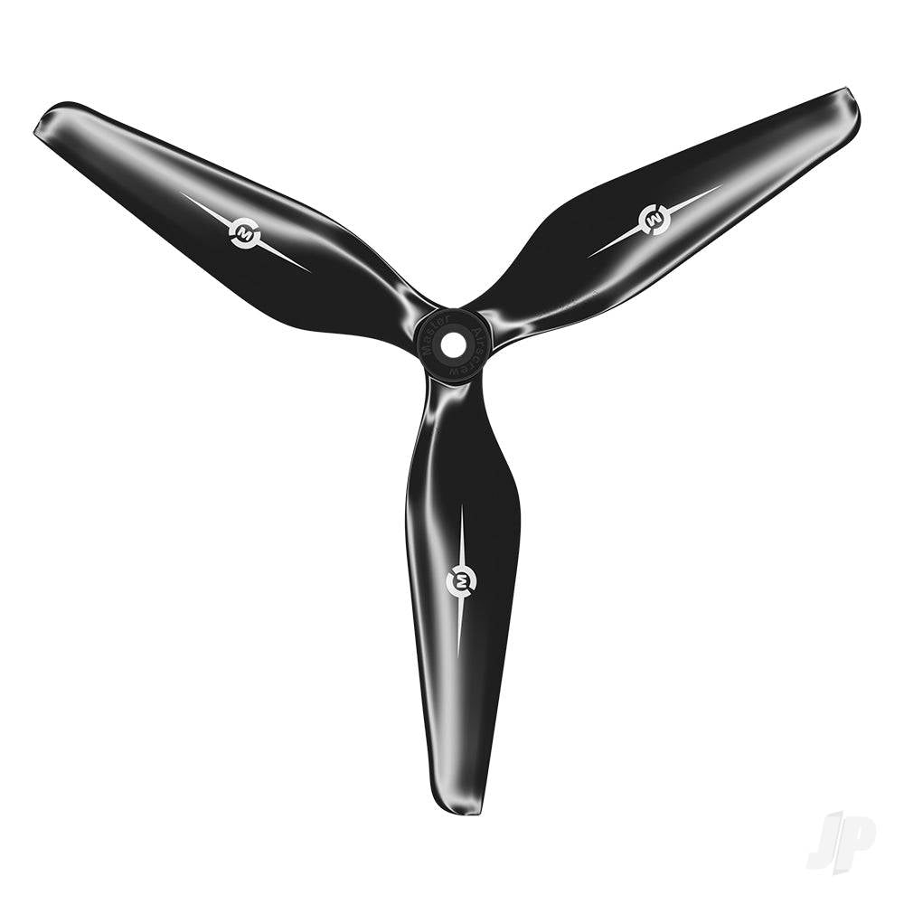 3MR Series - 3-Blade 9x4.5 Propeller (CW) Rev./Pusher Black