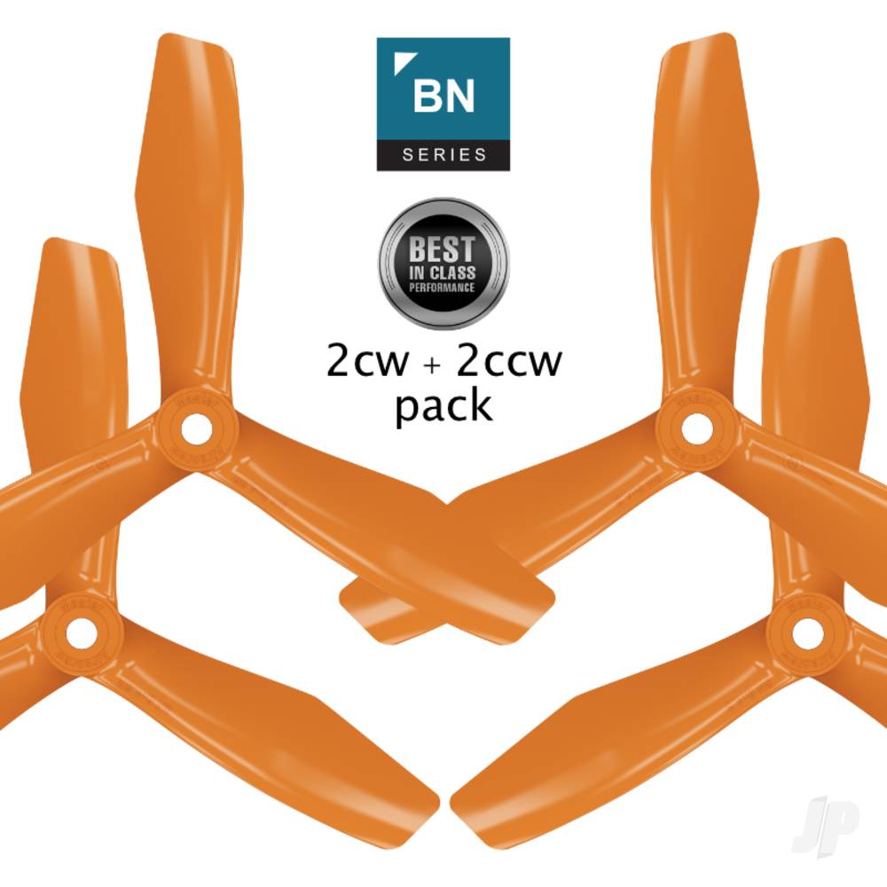 5x4.5 BN 3-Blade FPV Propeller Set x4 Orange