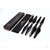 9x4.5 3MR SL 3 Blade Propeller C Set x4 Black, Built in Nut for 3DR SOLO