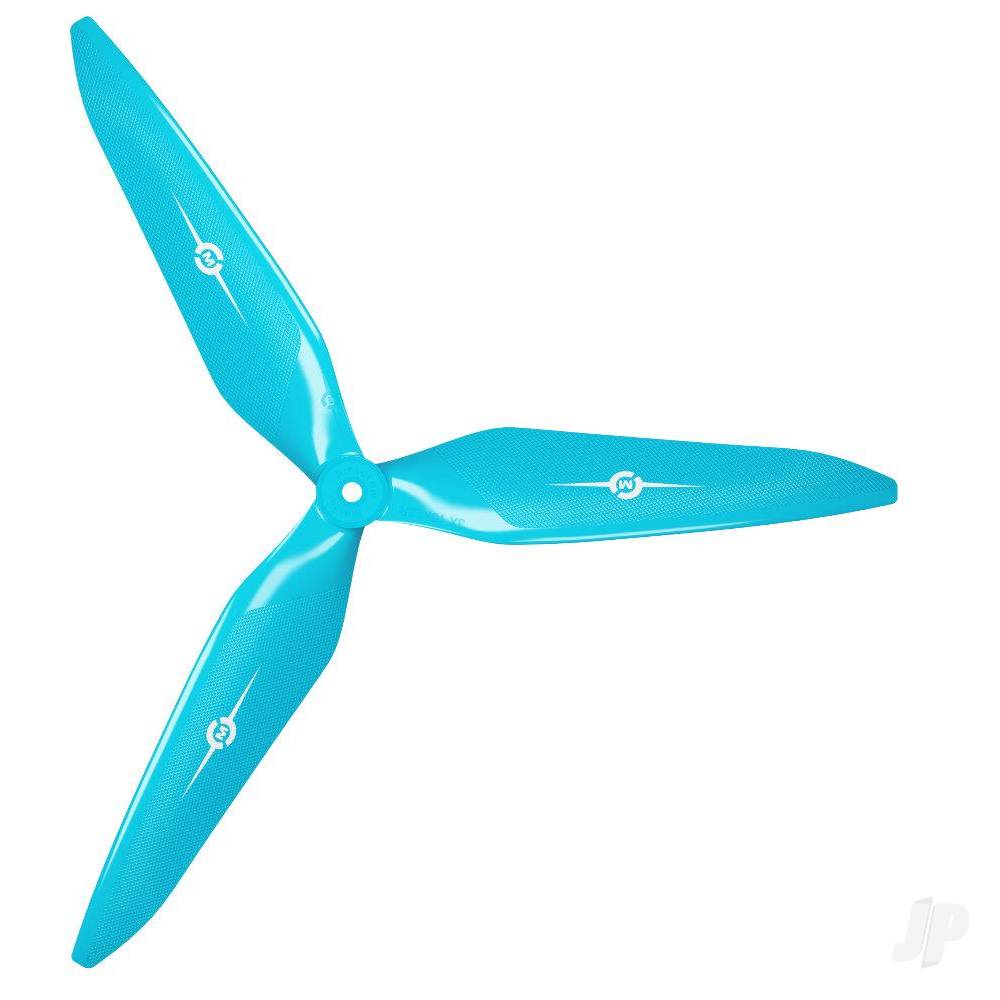 11x10 3X Power X-Class Giant Racing Drone Propeller (CW) Reverse/Pusher Blue