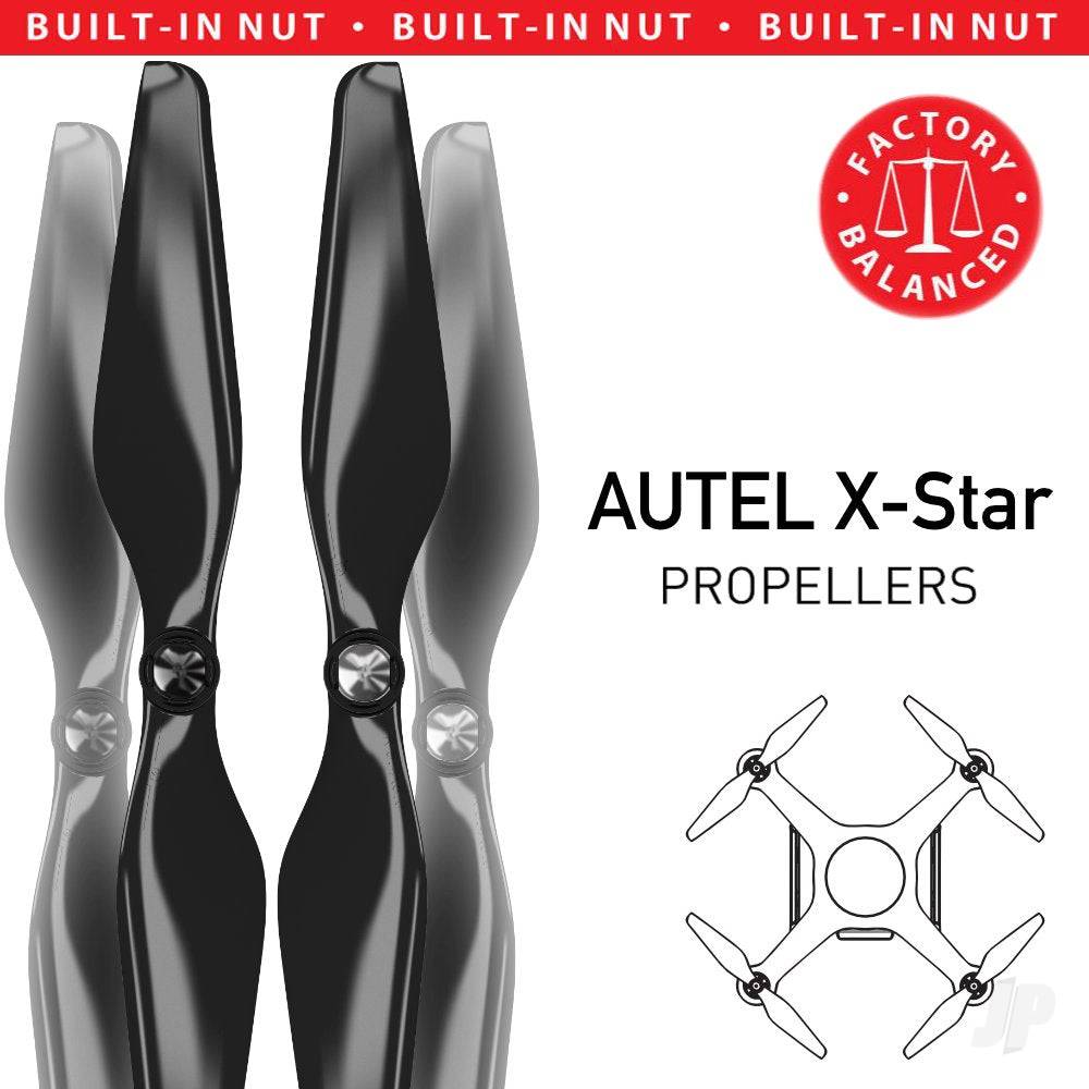 9.4x5 MR AU Propeller C Set x4 Black for AUTEL X Star