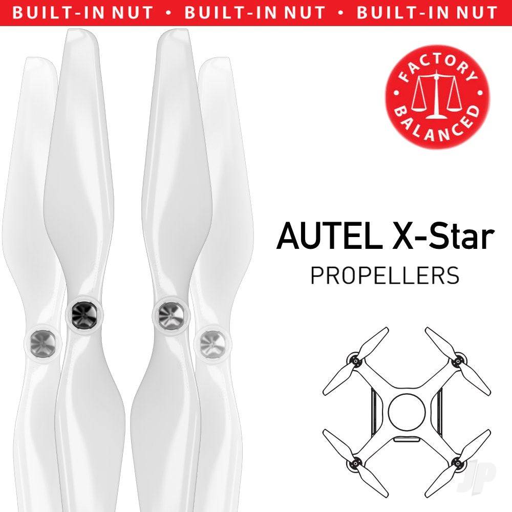 9.4x5 MR AU Propeller C Set x4 White for AUTEL X Star