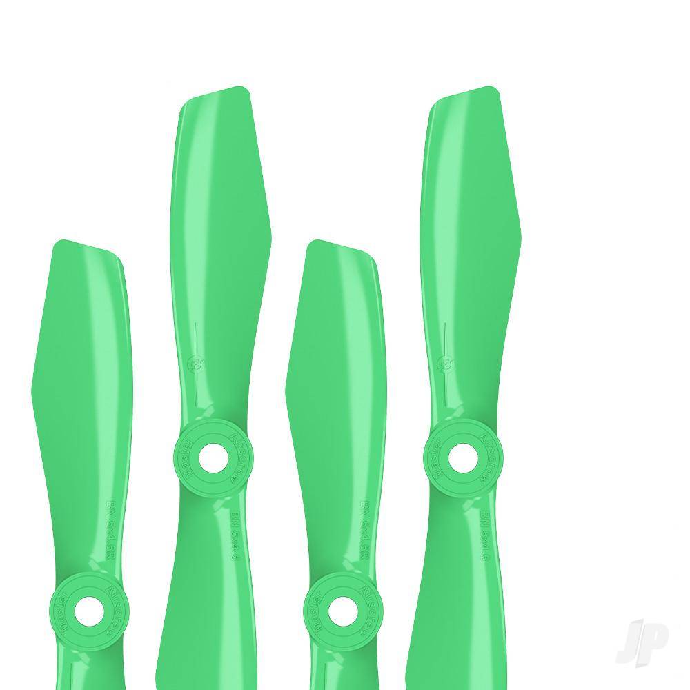 5x4.5 BN-FPV Bullnose Propeller Set 4x Green