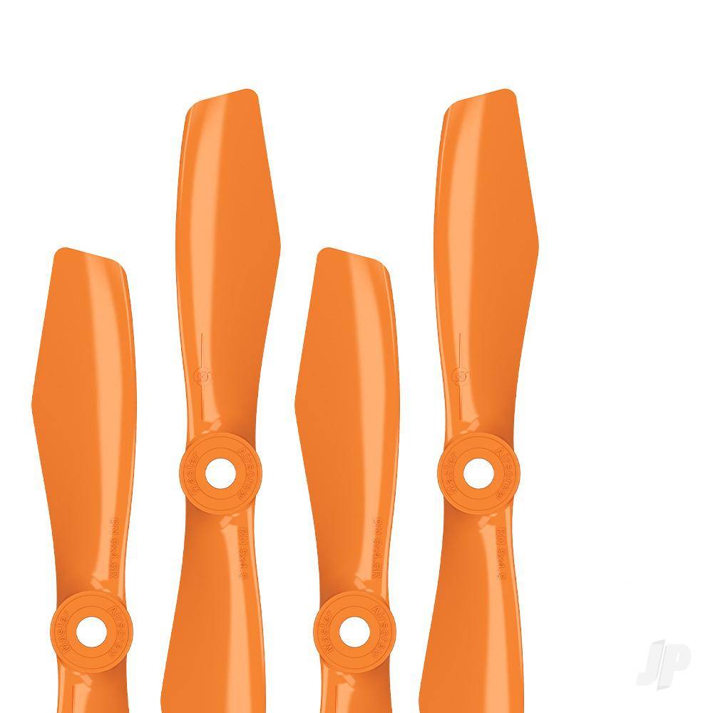 5x4.5 BN-FPV Bullnose Propeller Set 4x Orange