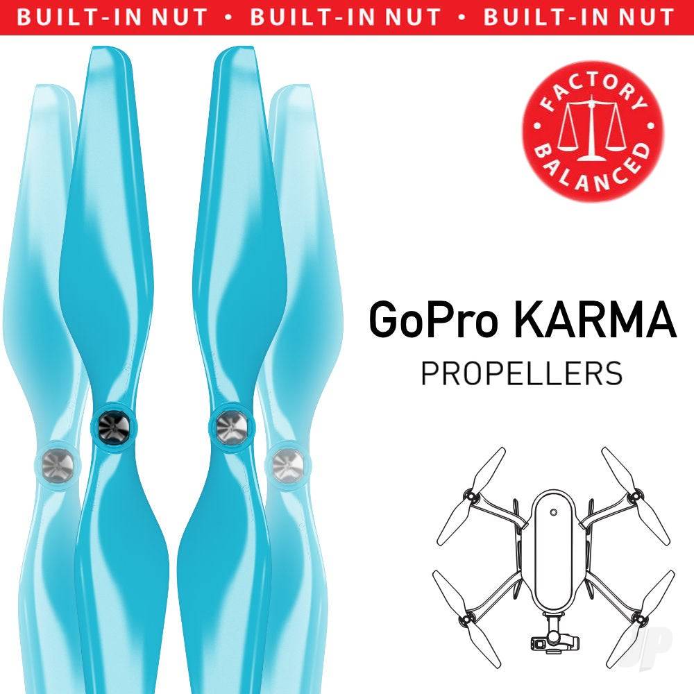 10x4.5 MR KR Propeller C Set x4 Blue for GoPro KARMA