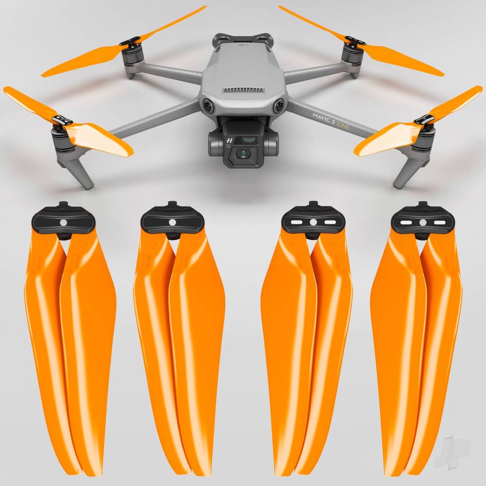 Mavic 3 Stealth - 9.4x5.3 Prop F Set x4 Orange