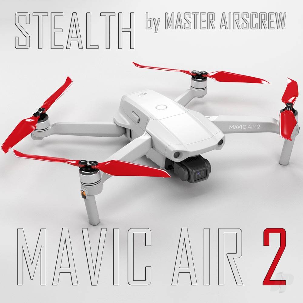 MR-Mavic Air 2 -7.4x3.9 Prop Set x4 Red