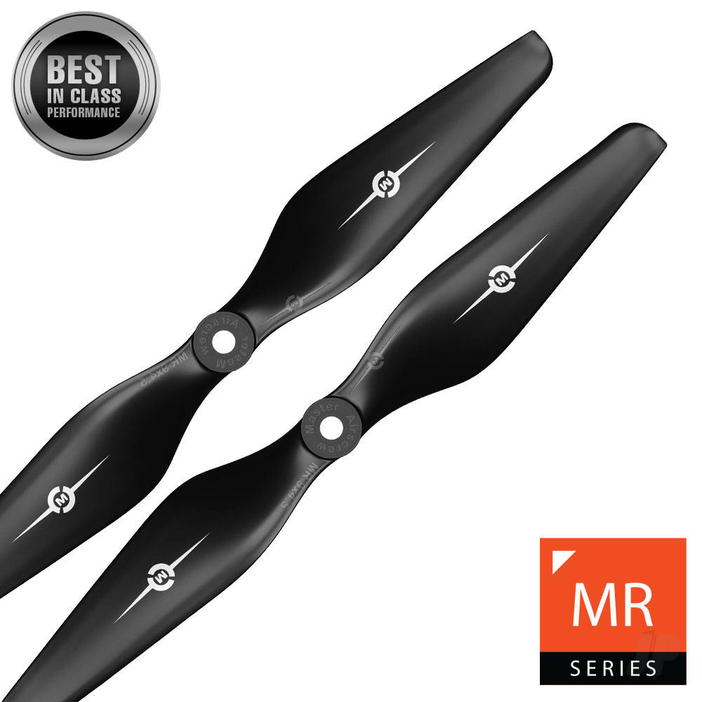 8x4.5 MR Propeller Set 2x Black