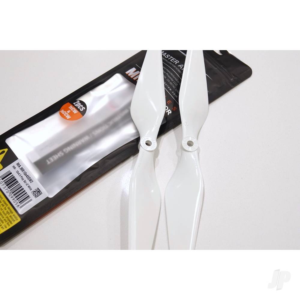 8x4.5 MR Propeller Set 2x White