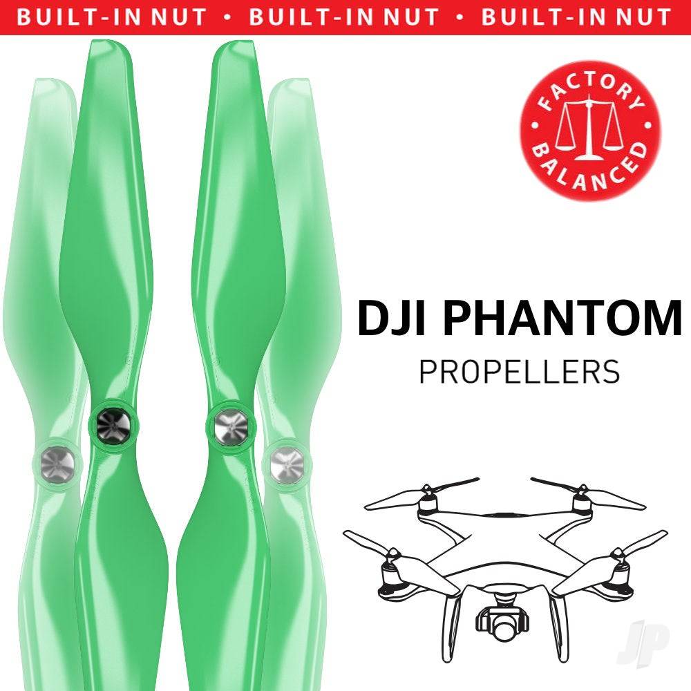 9.4x5 MR PH Propeller C Set x4 Green for DJI PHANTOM 1 4 gen.