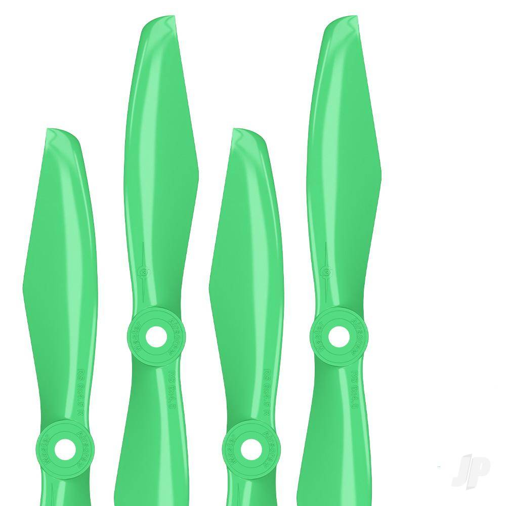 6x4.5 RS-FPV Racing Propeller Set 4x Green