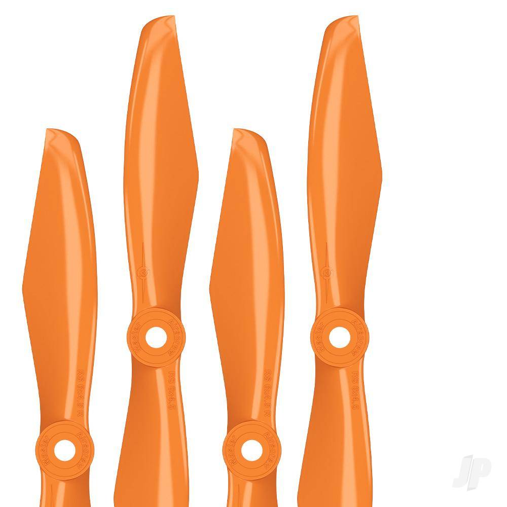 6x4.5 RS-FPV Racing Propeller Set 4x Orange