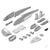 Plastic Parts Set Heron 224398