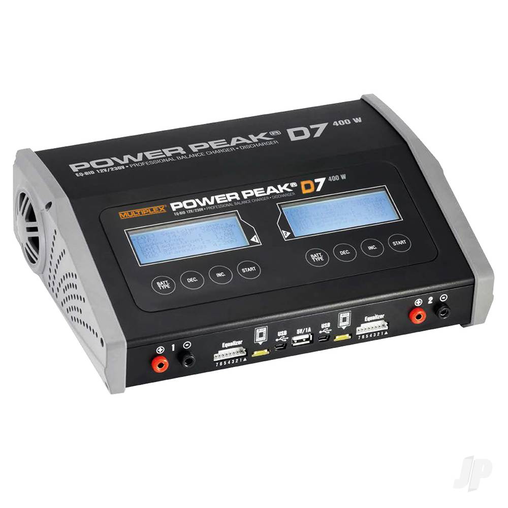 Power Peak D7 400W Dual Charger AC/DC EQ-BID