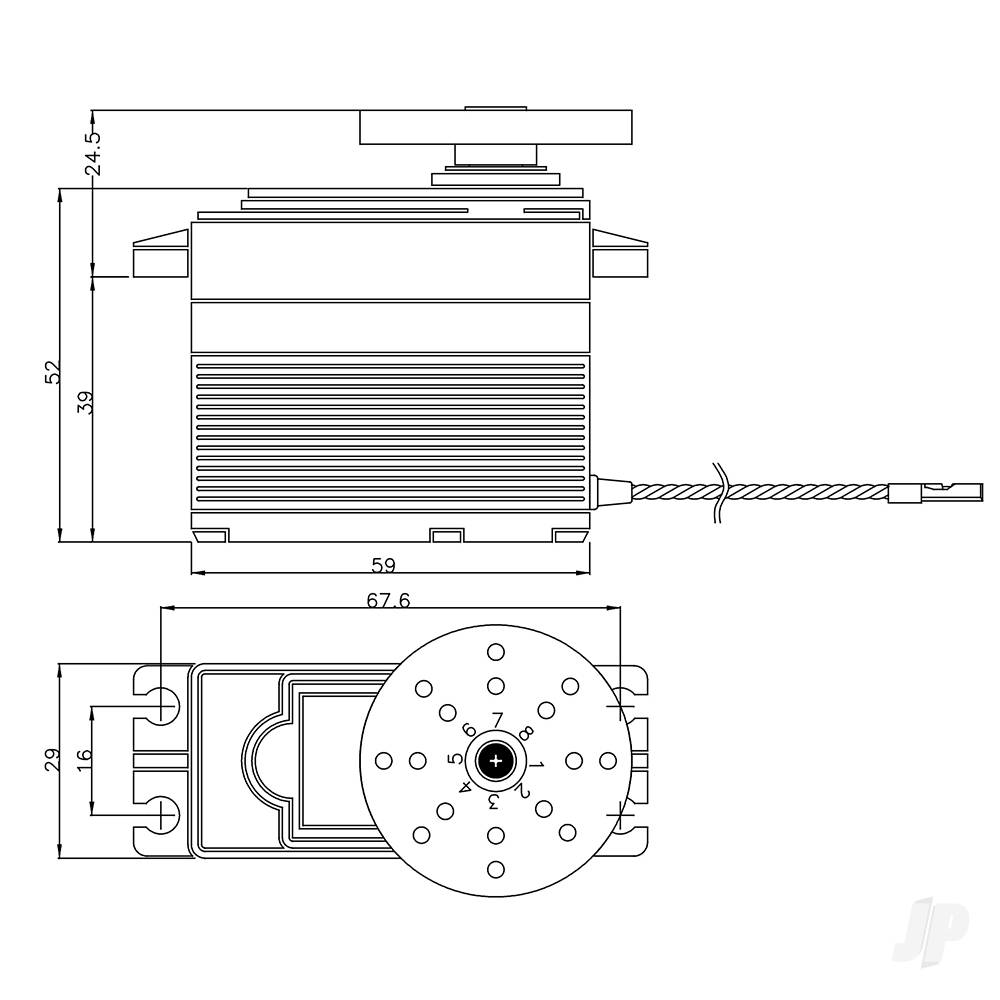 Servo Rhino Pro Shv Digi 4 65154