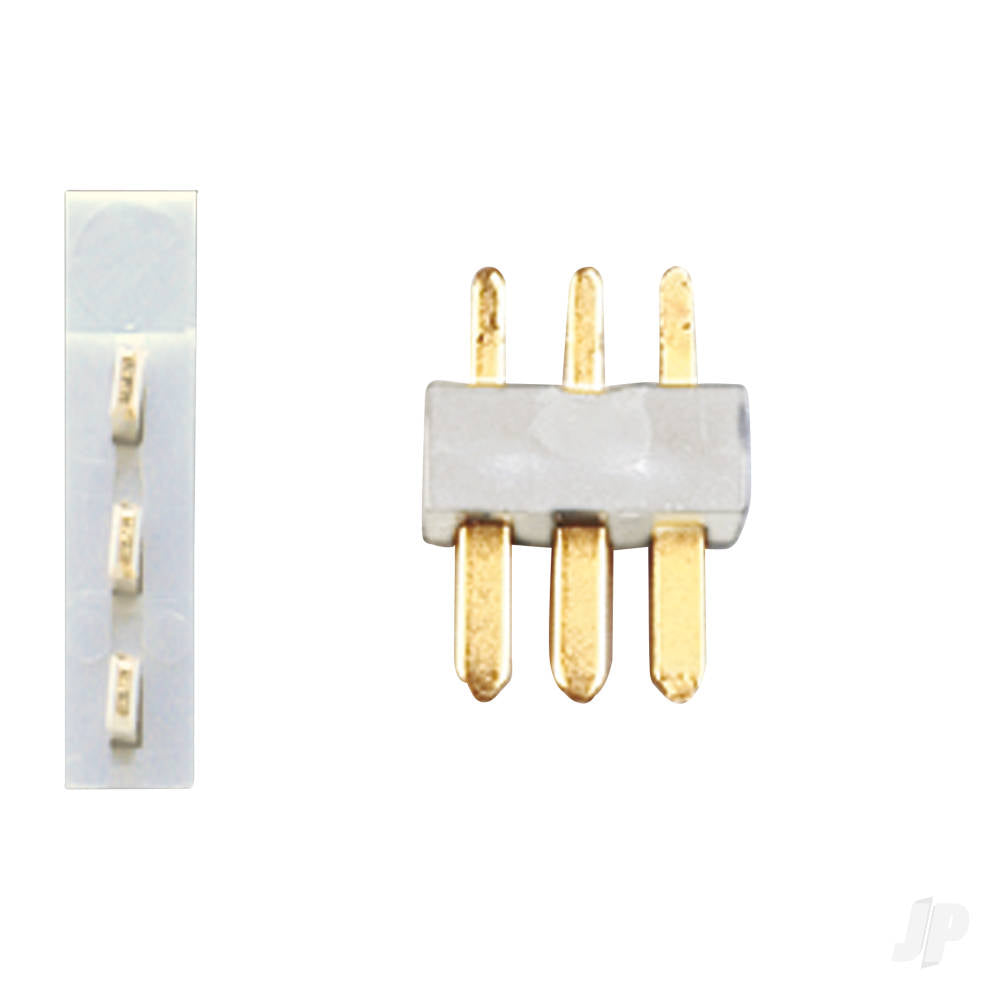 Flat plug 3pin/5pcs (MP)