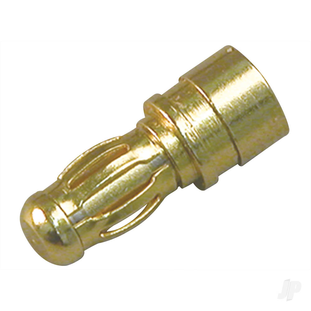 Gold connector 2mm 3pcs (male)