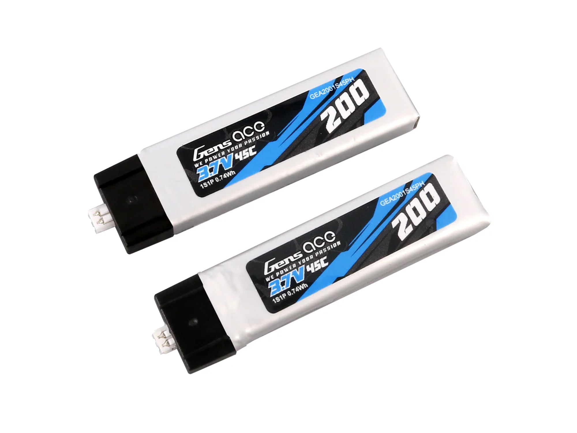 Li-Po 1S 3.7V 200mAh 45C with PH1.5-2