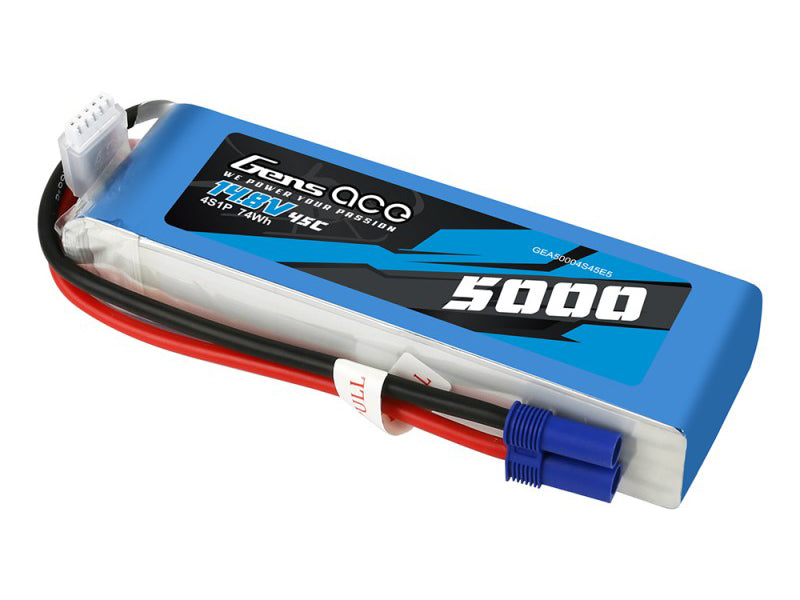 Li-Po 6S 22.2V 5000mAh 45C with EC5