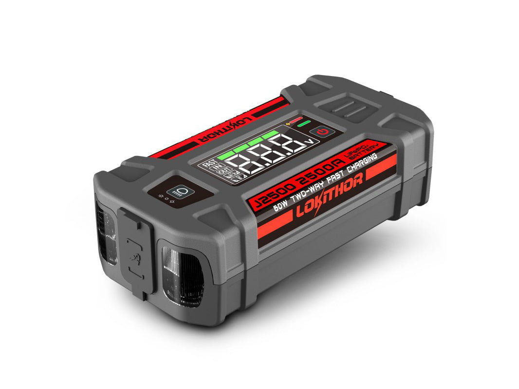 Lokithor 2500A 12V 55Wh Lithium Jump starter