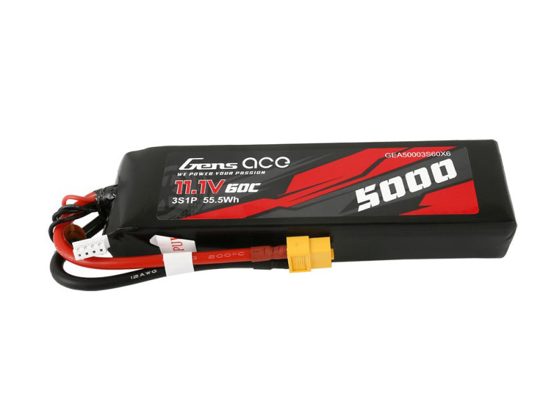 Li-Po Car 3S 11.1V 5000mAh 60C with XT60