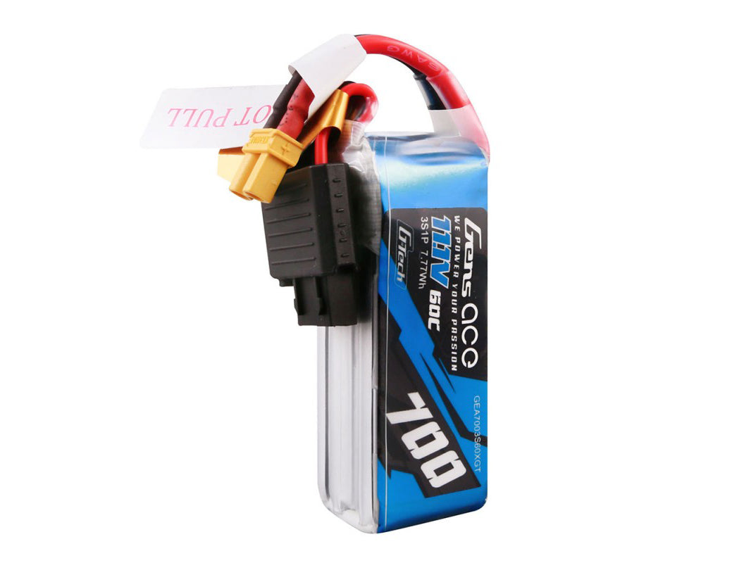 Li-Po G-Tech 3S 11.1V 700mAh 60C with XT30