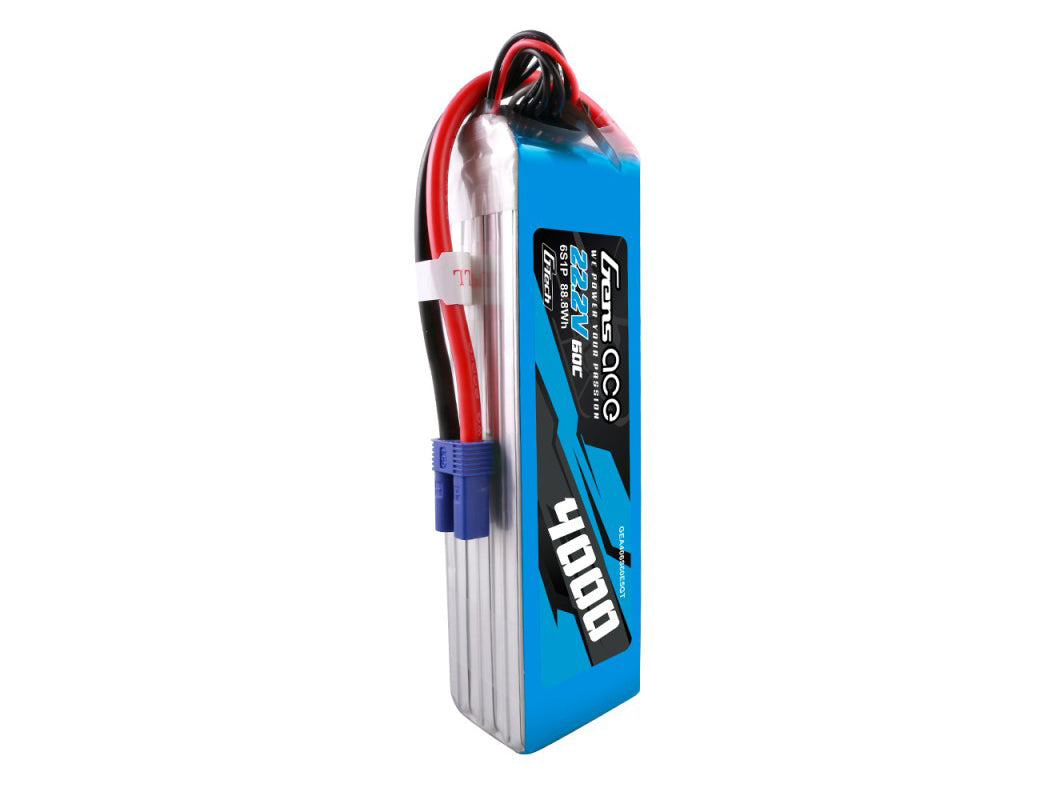 Li-Po G-Tech 6S 22.2V 4000mAh 60C with EC5