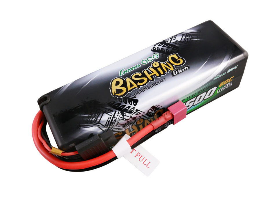 Li-Po Car Hard Case G-Tech 3S 11.1V 5500mAh 60C with T-Type