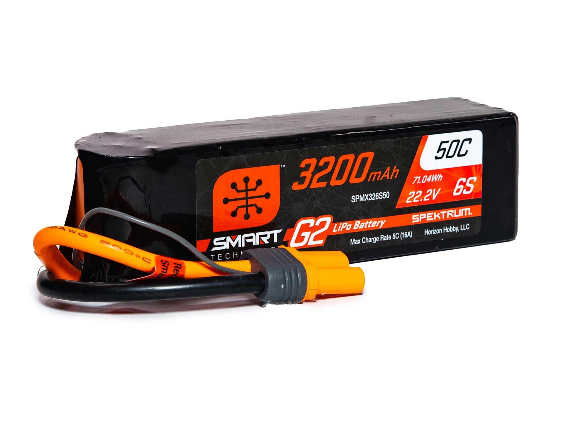 3200mAh 6S 22.2V SMART G2 50C IC5