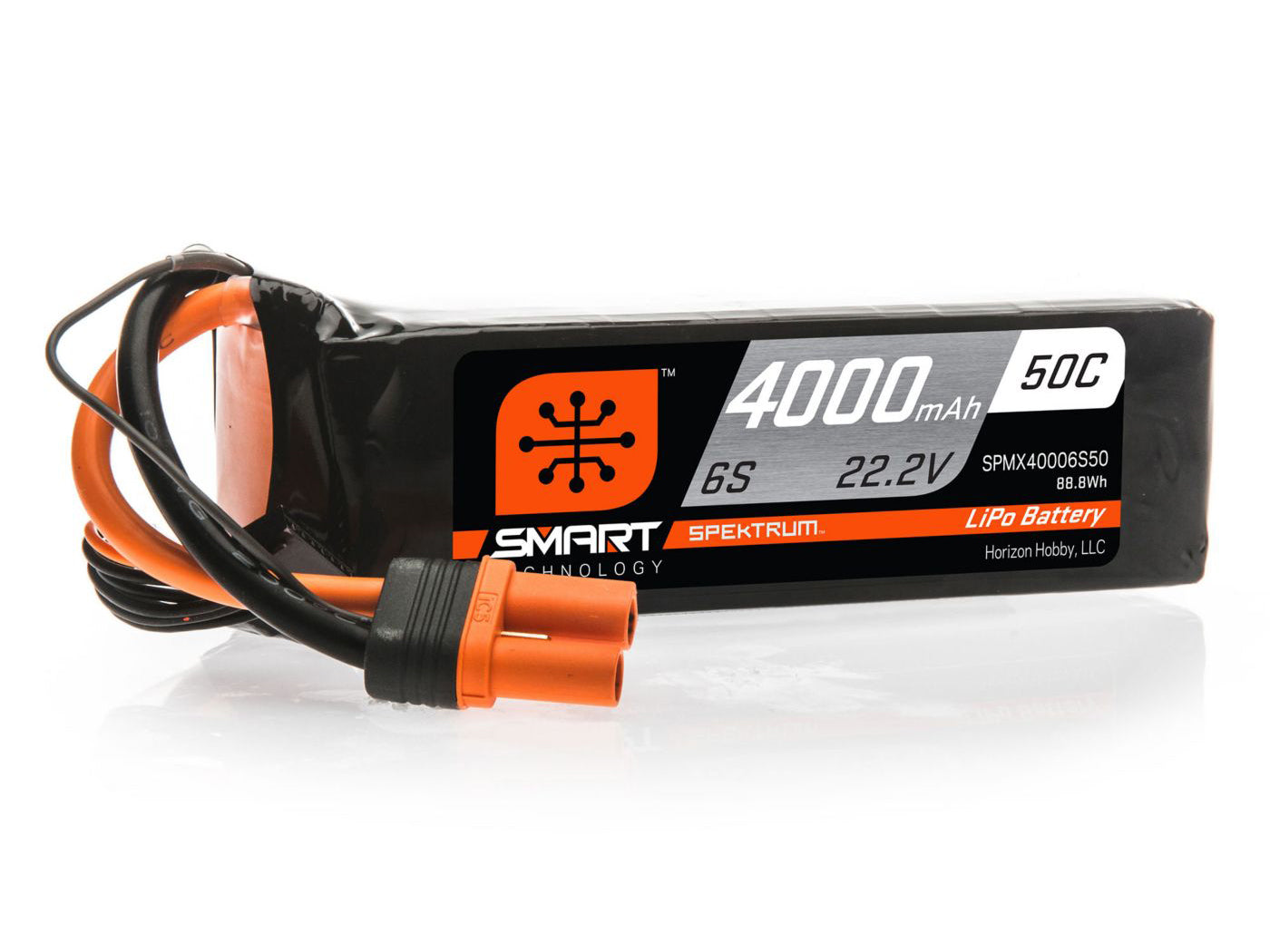 4000mAh 6S 22.2V 50C Smart LiPo Battery; IC5