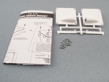 Wing Servo Mount Mini (pr)