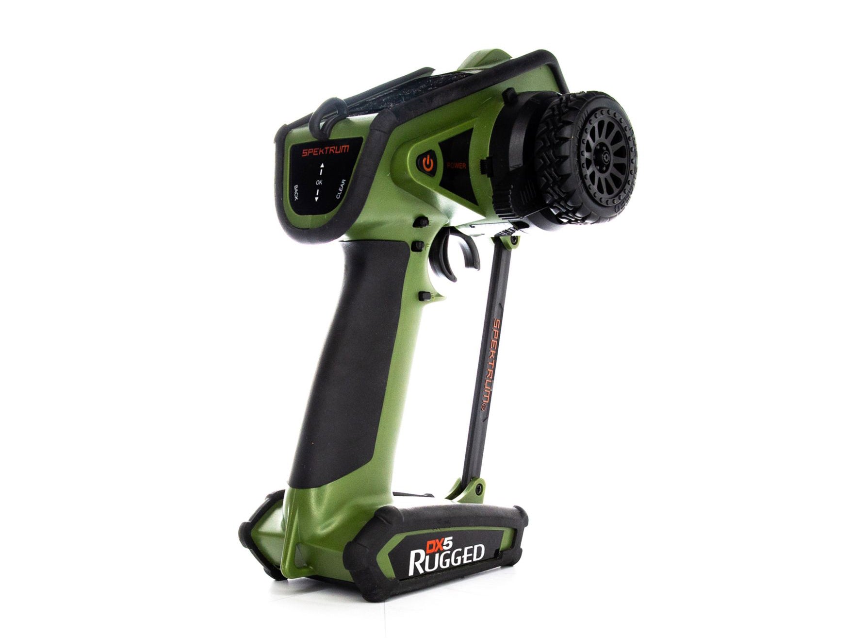 DX5 Rugged 5ch DSMR Tx Only. Green