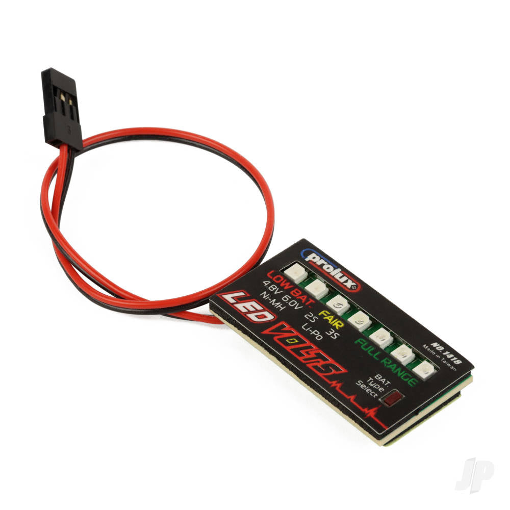 LED Volts Detector 2-3s LiPo 4-5 cell NiMH