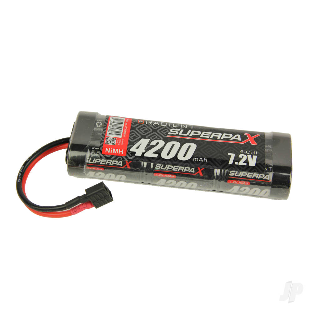 NiMH 7.2V 4200mAh SC Stick, Deans (HCT)